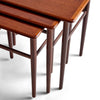 Rosewood Nesting Tables from Denmark, 1960's