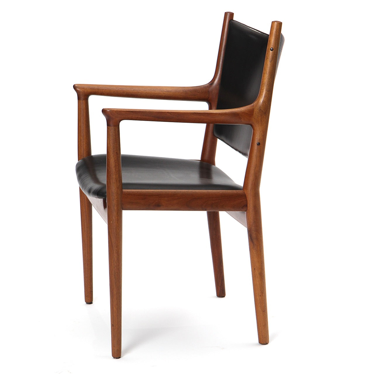 JH 713 Teak Dining Arm Chair by Hans J. Wegner for Johannes Hansen, 1950s