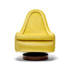 A Swivel Tilt and Rock Slipper Chair by Milo Baughman for Thayer Coggin Inc, 1960s