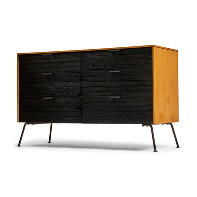 Brushed Oak Cabinet by Raymond Loewy for Mengel, 1950s