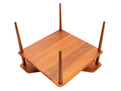 Two-Tiered End Table by Peter Hvidt & Orla Mölgaard-Nielsen for France & Son