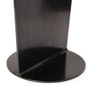 The ‘Gong’ Table in Blackened Steel by WYETH, Made to Order