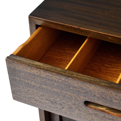 Woven Front Cabinet by Edward Wormley for Dunbar