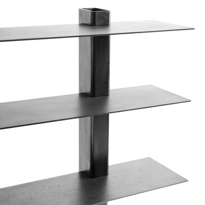 Steel Cantilevered Bookcase or Shelving by WYETH