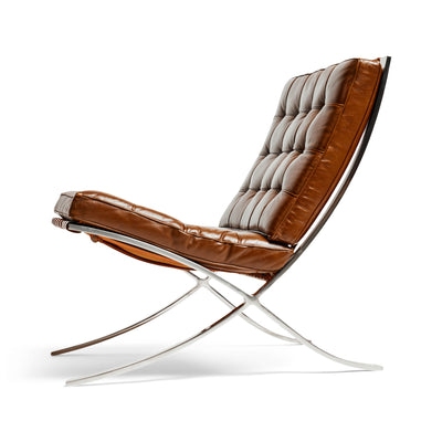 'Barcelona' Chair by Ludwig Mies van der Rohe for Knoll, 1929