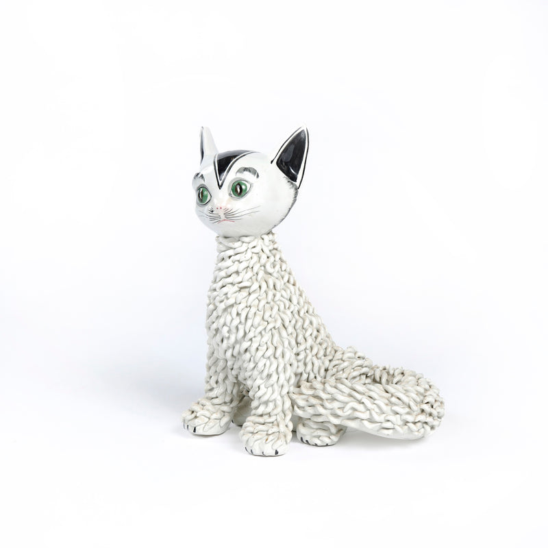 Italian Ceramic Kitten from Italy