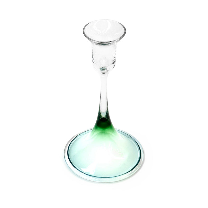 Glass Candleholder by Nils Landberg for Orrefors