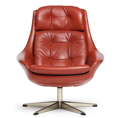 Swiveling Lounge Chair by H.W. Klein for Bramin Mobler