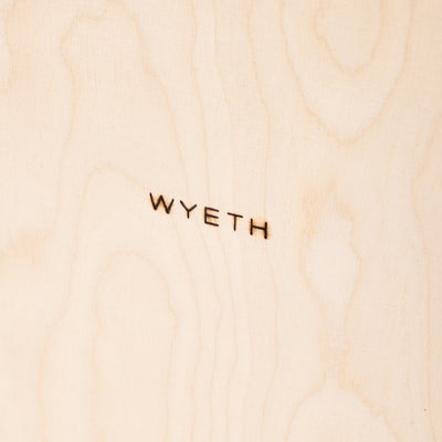 WYETH Original Thin Line Solid Wood MIrror, WYETH