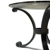 20th Century Solid Bronze Center Table With Marble Top from France