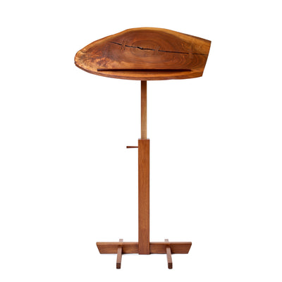 Signed Music Stand in Walnut by George Nakashima for George Nakashima Studio, 1990