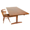 Walnut Plank Top Trestle Dining Table by George Nakashima for Nakashima Studio