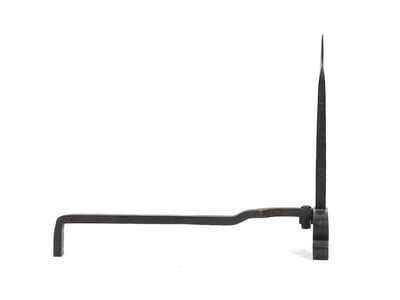 Wrought Iron Spear Andirons from USA