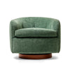 Swiveling Armchairs by Milo Baughman for Thayer-Coggins