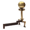 Massive Elegant Andirons from USA