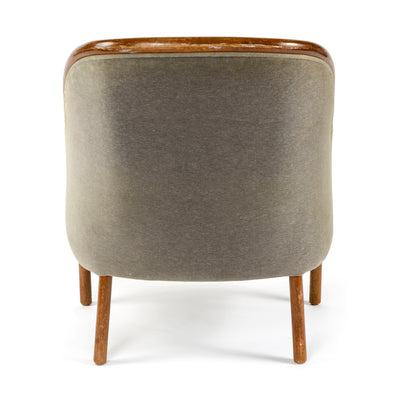 Upholstered Lounge Chair by Ward Bennett for Brickel Associates