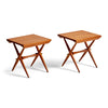 Solid Teak and Brass Side Table by Jens H. Quistgaard for Dansk Designs