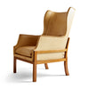 Wingback chair by Mogens Koch for Ivan Schlechter