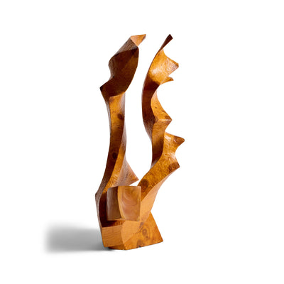 Wooden Sculpture by David Fels, 1983