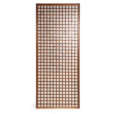 Capiz Square Grid Room Divider Panel from USA