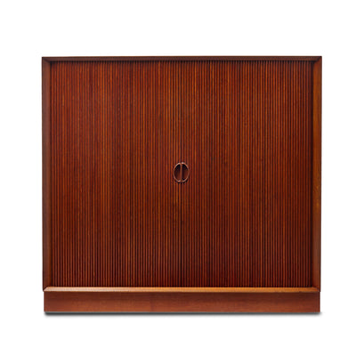 Tambour Cabinet by Peter Hvidt & Orla Mölgaard-Nielsen for Soborg Mobler