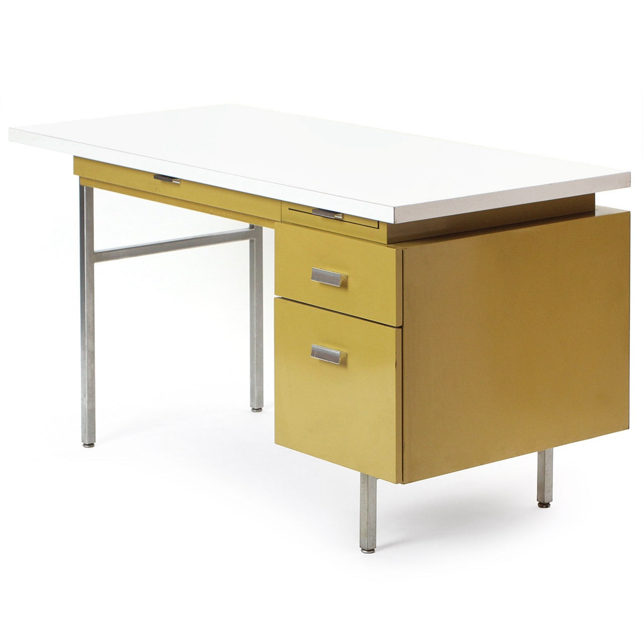 MMG Single Pedestal Desk by George Nelson for Herman Miller