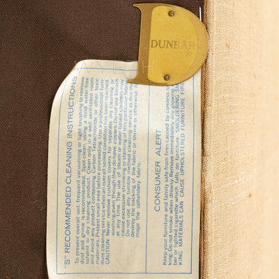 Unique Upholstered Dining Chair by Edward Wormley for Dunbar