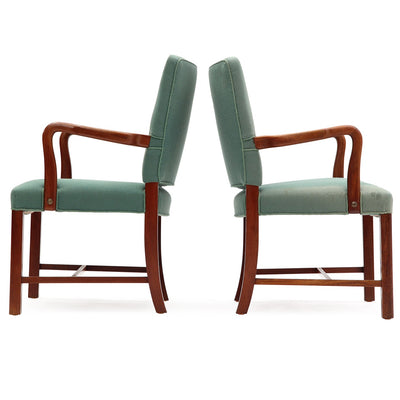 Pair of Armchairs by Peter Hvidt & Orla Mölgaard-Nielsen, 1930s