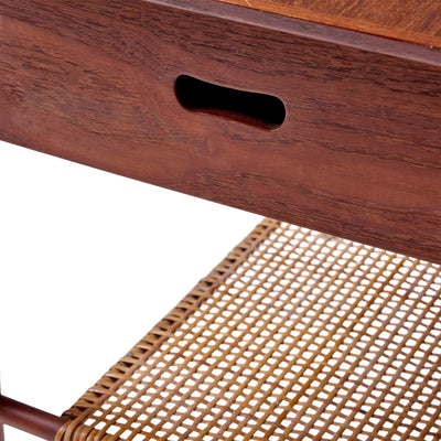 Rosewood Side Table by Grete Jalk for Thorald Madsens, 1940s