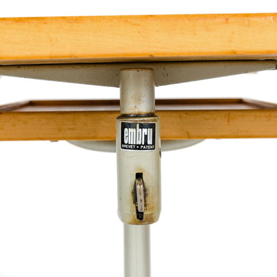Swiss Utility Tray Table by Georg Albert Ulysse Caruelle for Embru Werke, 1936