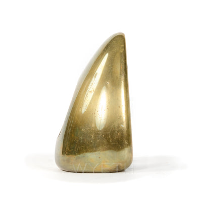 Cast Brass Bookend by Carl Aubock