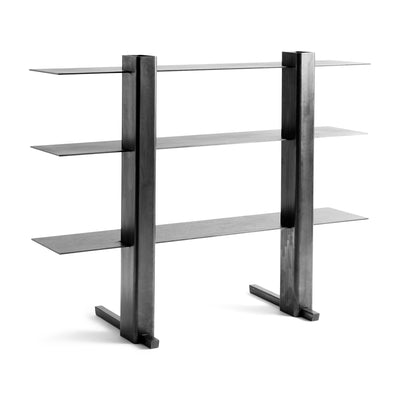 Steel Cantilevered Bookcase or Shelving by WYETH