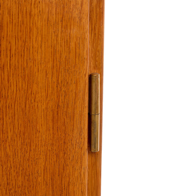 Oak Two Door Linen Cabinet by Borge Mogensen for C.M. Madsens, 1960's