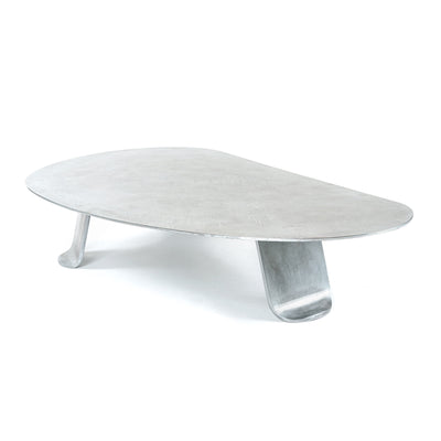 Chrysalis No. 1 Low Table in Hot Zinc Finish by WYETH, Made to Order