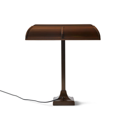 Bronze Bank Island or Desk Lamp by Frink Co.