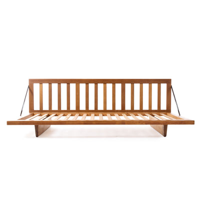 Minimalist Oak Sofa/Daybed by Borge Mogensen, 1950's