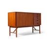 Hvidt & Nielsen Tambour Credenza by Peter Hvidt & Orla Mölgaard-Nielsen for Soborg Mobler, 1957