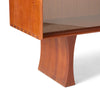 Glass Teak Cabinet by Johannes Aasbjerg, 1960s