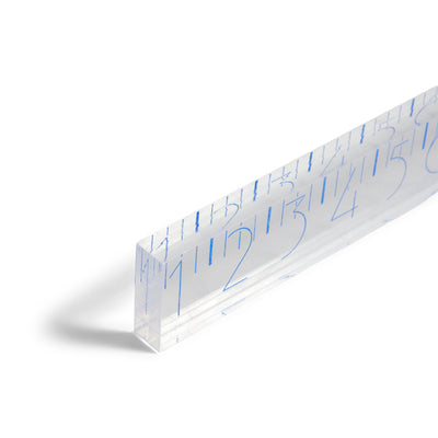 Acrylic Ruler by Unkown