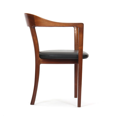 Pair of Rosewood Armchairs by Ole Wanscher for A.J. Iversen