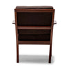 Mahogany Lounge Arm Chair by Ole Wanscher for A.J. Iversen