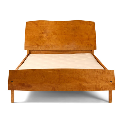 Curly Maple Queen Size Bed by Jere Osgood