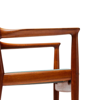 Teak Dining Arm Chair by Hans J. Wegner for Johannes Hansen