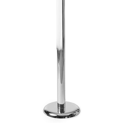 Chrome Standing Floor Lamp from USA, 1970's