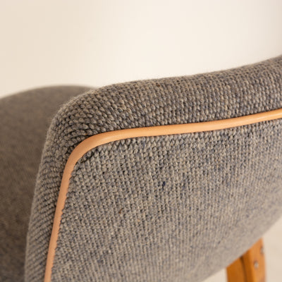 Set of Eight #62 Large Upholstered Dining Chairs by Alvar Aalto for Artek, 1934