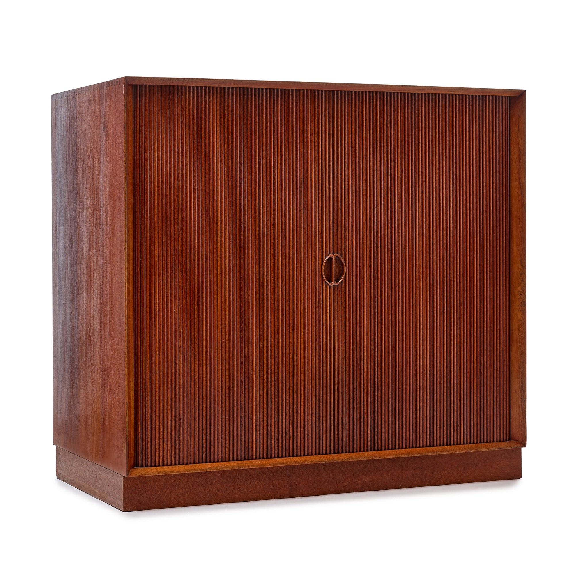 Tambour Cabinet by Peter Hvidt & Orla Mölgaard-Nielsen for Soborg