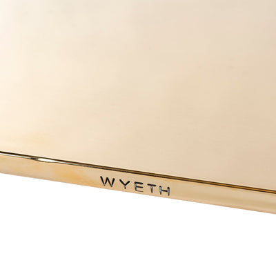 Chrysalis No. 1 Low Table in Polished Bronze by WYETH, Made to Order