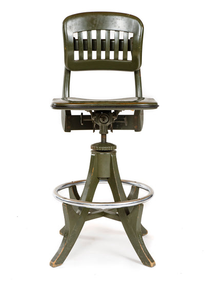 Adjustable Swiveling Architect's Stool for Sikes