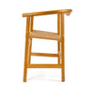 Oak Arm Chair with Wenge Inlay by Hans J. Wegner for PP Mobler