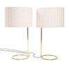 Tall 'Rope' Table Lamp in Polished Bronze by WYETH, Made to Order